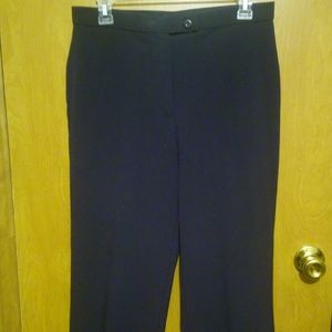 Haggar Navy Dress Pants Size 8 Average